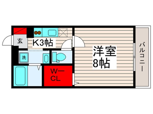 フォンティ－ヌの物件間取画像